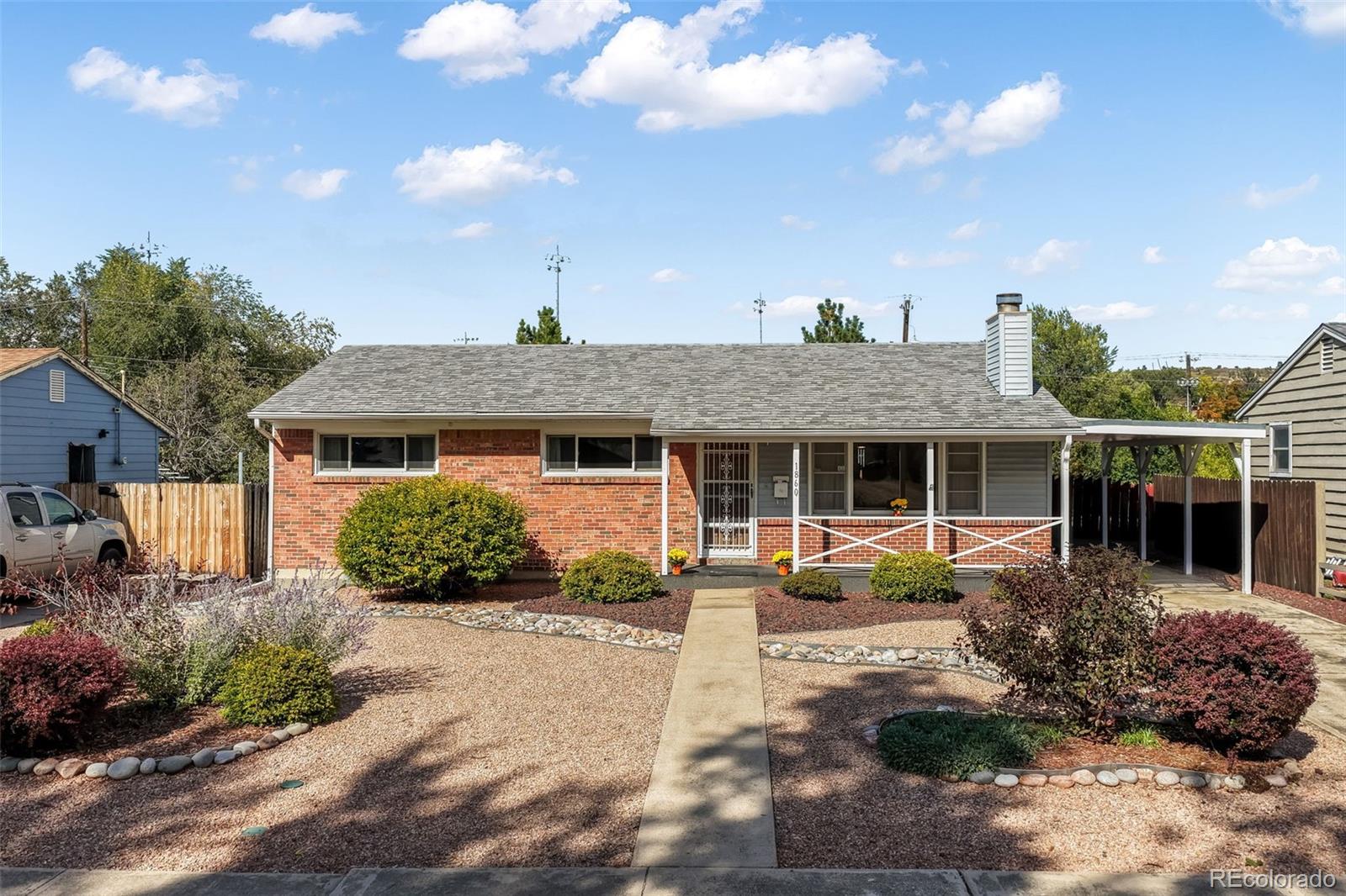 MLS Image #1 for 1860  northview drive,colorado springs, Colorado
