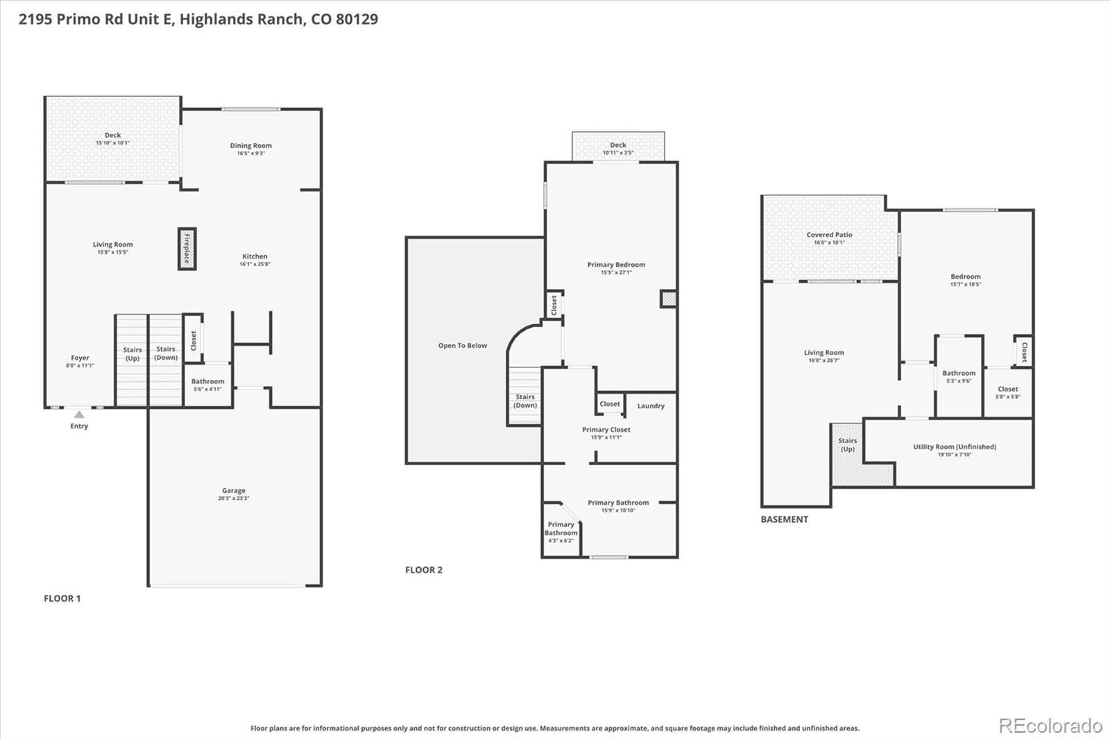 MLS Image #38 for 2195  primo road e,highlands ranch, Colorado