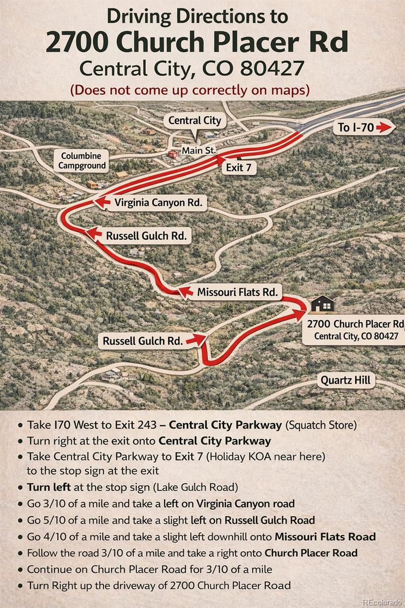 MLS Image #33 for 2700  church placer road,central city, Colorado
