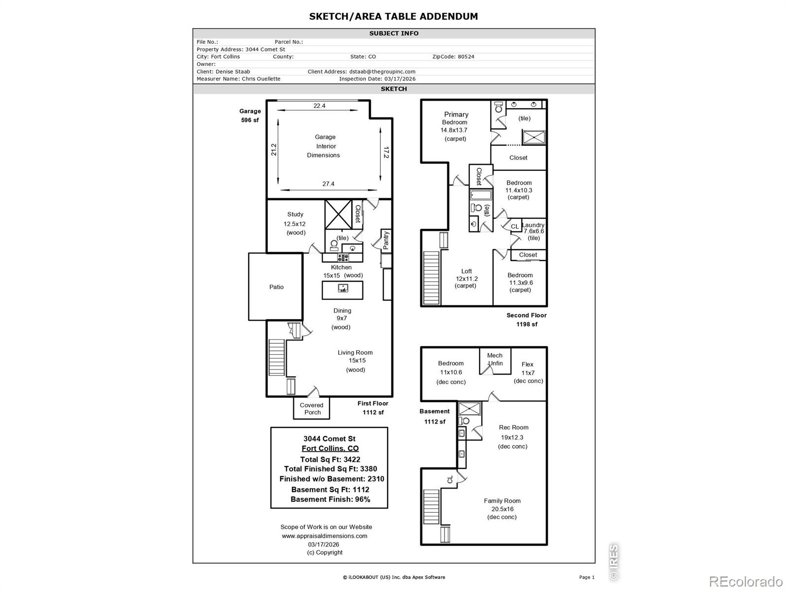 MLS Image #49 for 3044  comet street,fort collins, Colorado