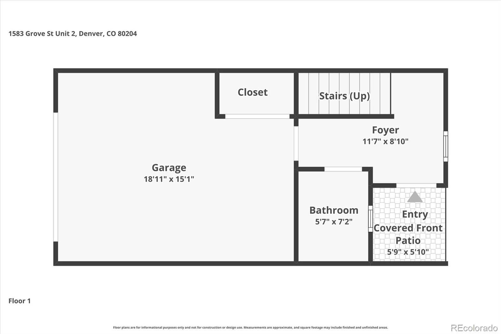 MLS Image #28 for 1583  grove street 2,denver, Colorado