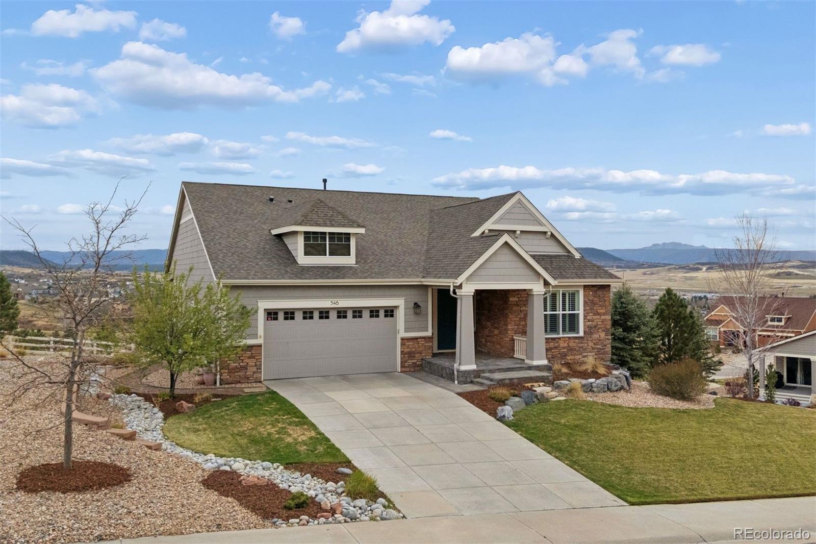 MLS Image #3 for 546  eveningsong drive,castle rock, Colorado