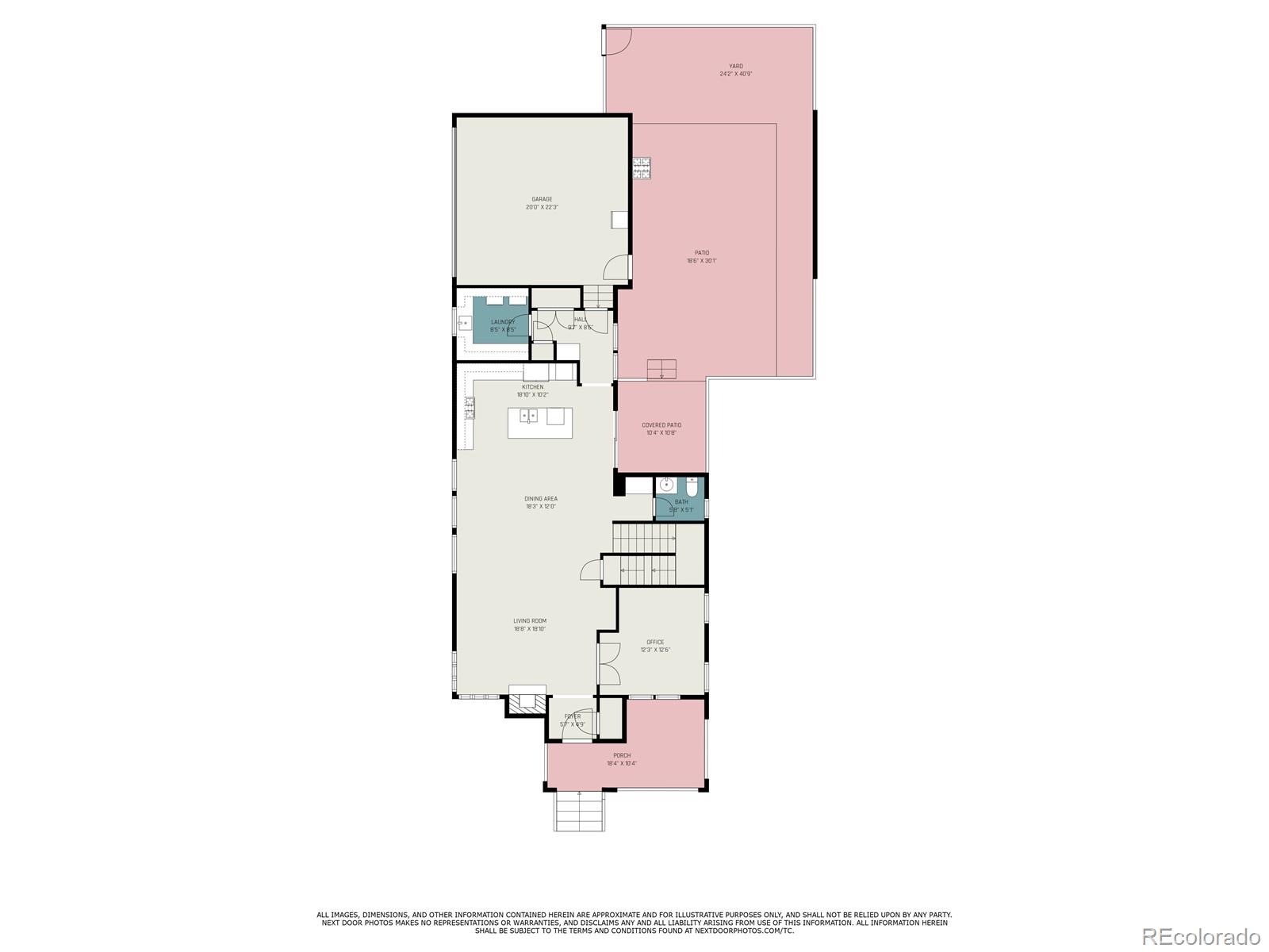 MLS Image #44 for 3357  akron court,denver, Colorado