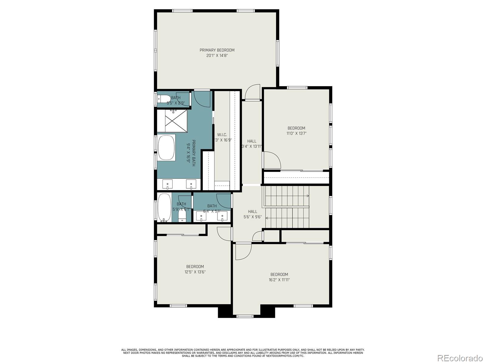 MLS Image #45 for 3357  akron court,denver, Colorado