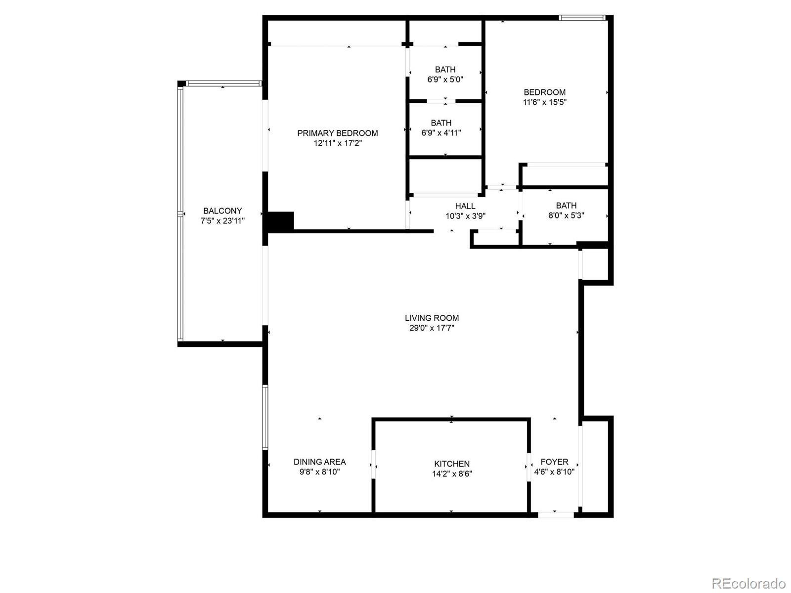MLS Image #16 for 7877 e mississippi avenue 607,denver, Colorado