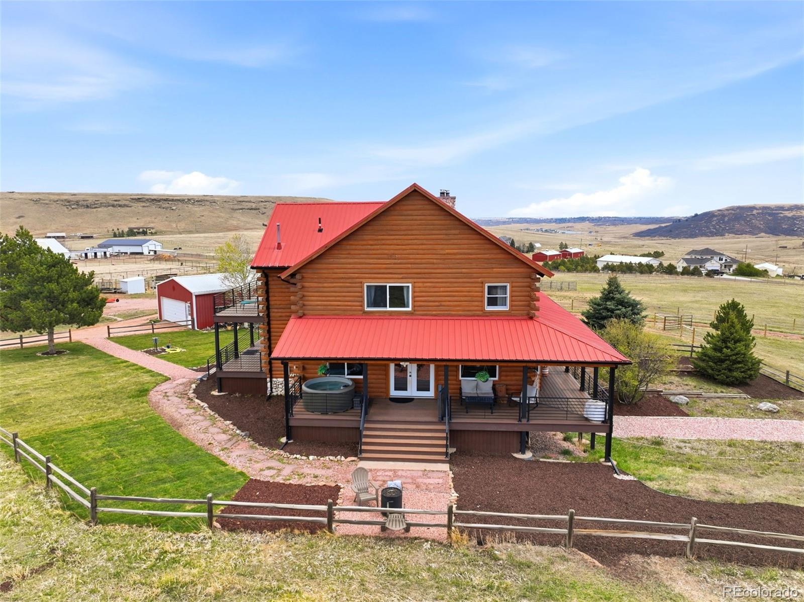 MLS Image #1 for 5315  best road,larkspur, Colorado