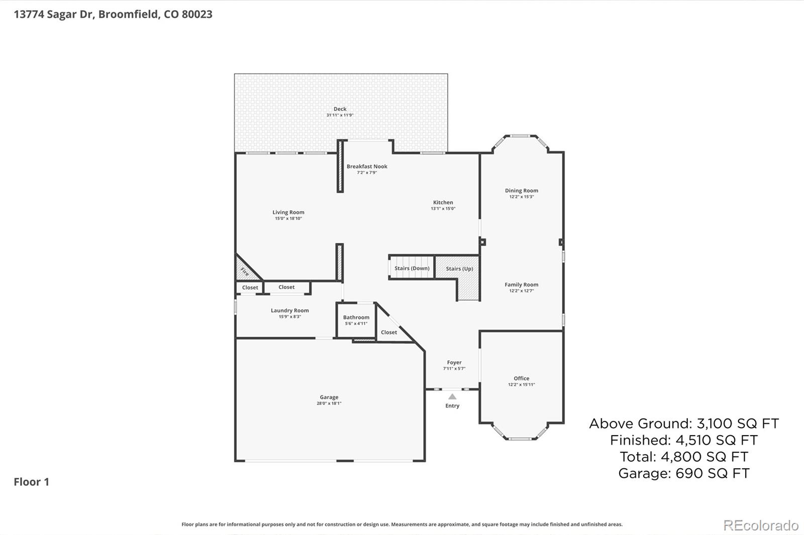 MLS Image #45 for 13774  sagar drive,broomfield, Colorado