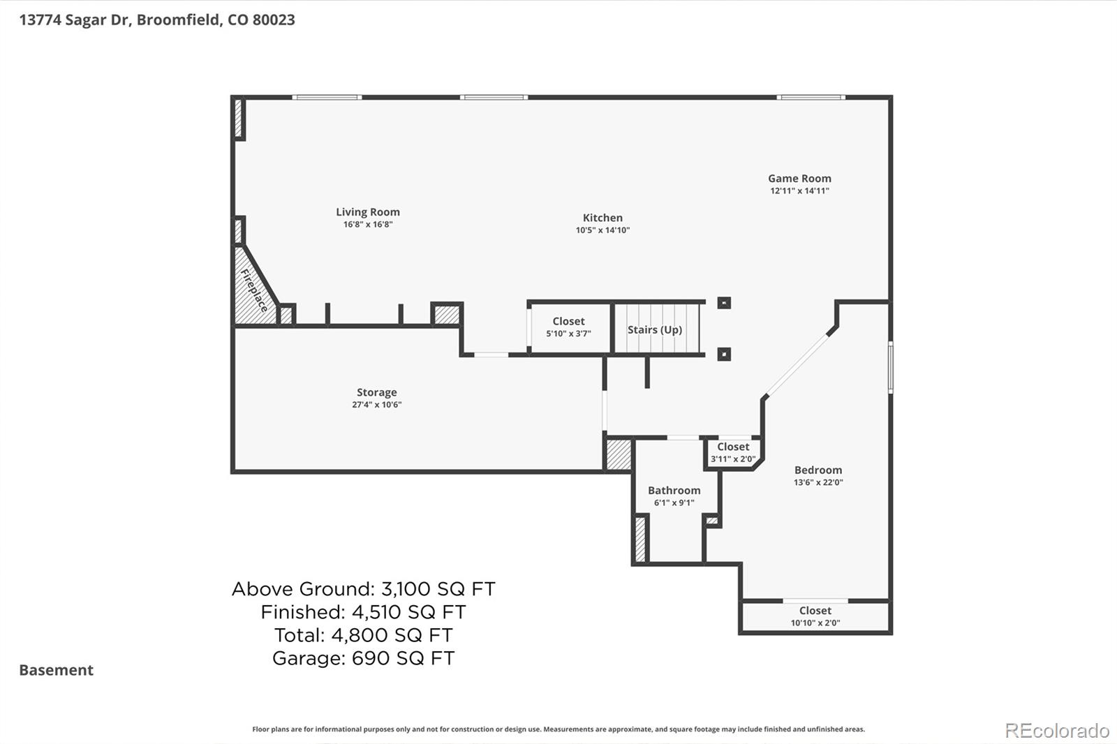 MLS Image #47 for 13774  sagar drive,broomfield, Colorado