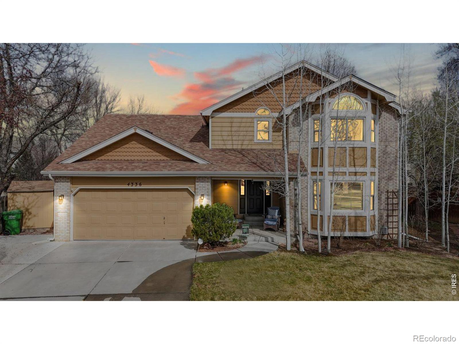 MLS Image #1 for 4336  arcada court,fort collins, Colorado