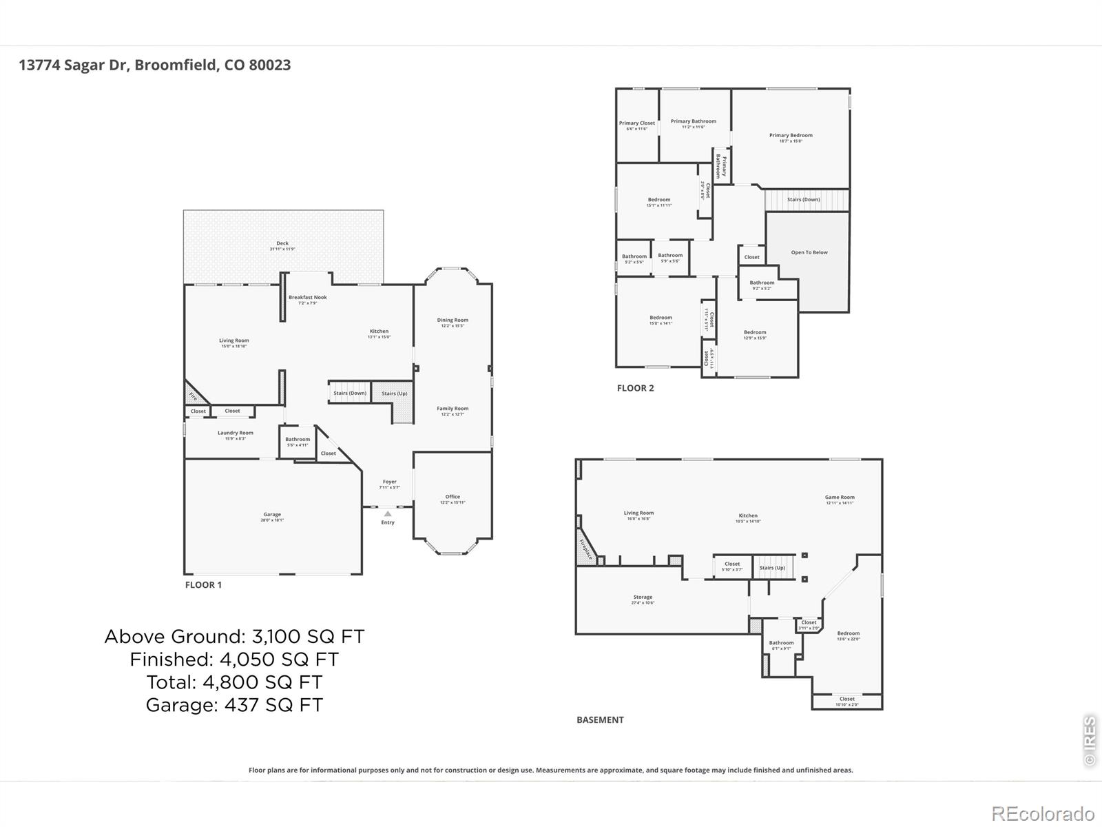MLS Image #46 for 13774  sagar drive,broomfield, Colorado