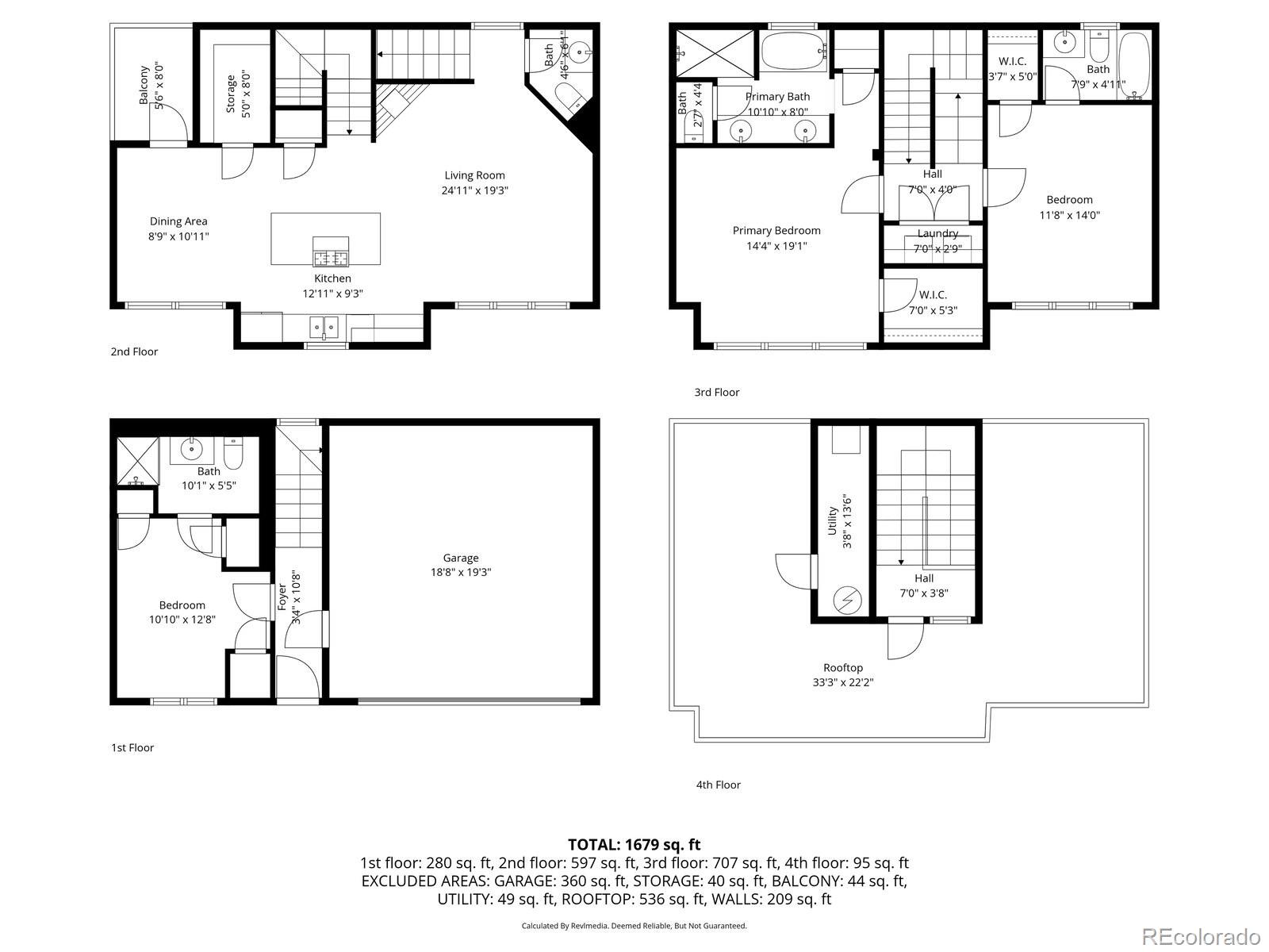 MLS Image #41 for 3336  tejon street 4,denver, Colorado