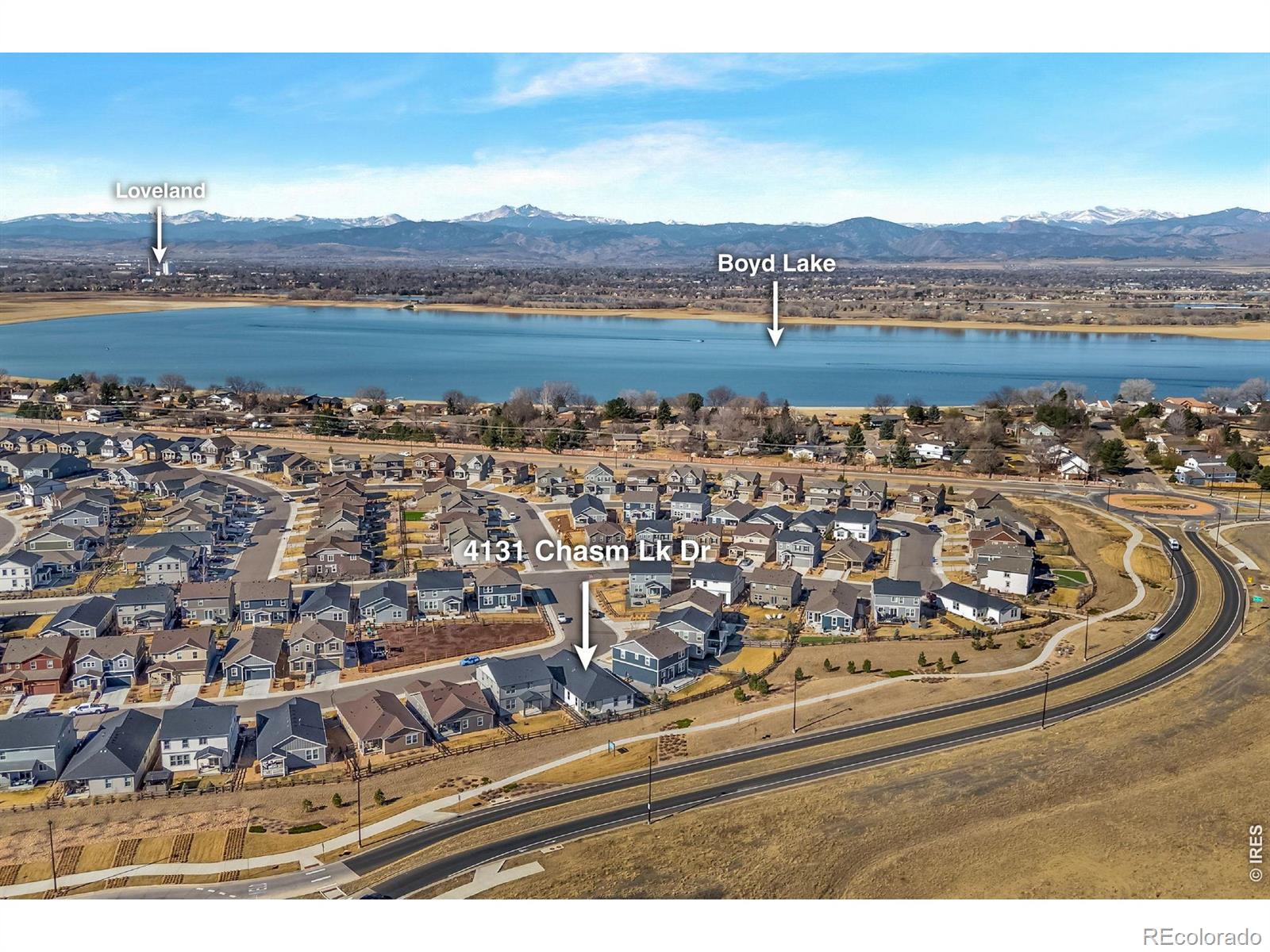 MLS Image #1 for 4131  chasm lake drive,loveland, Colorado