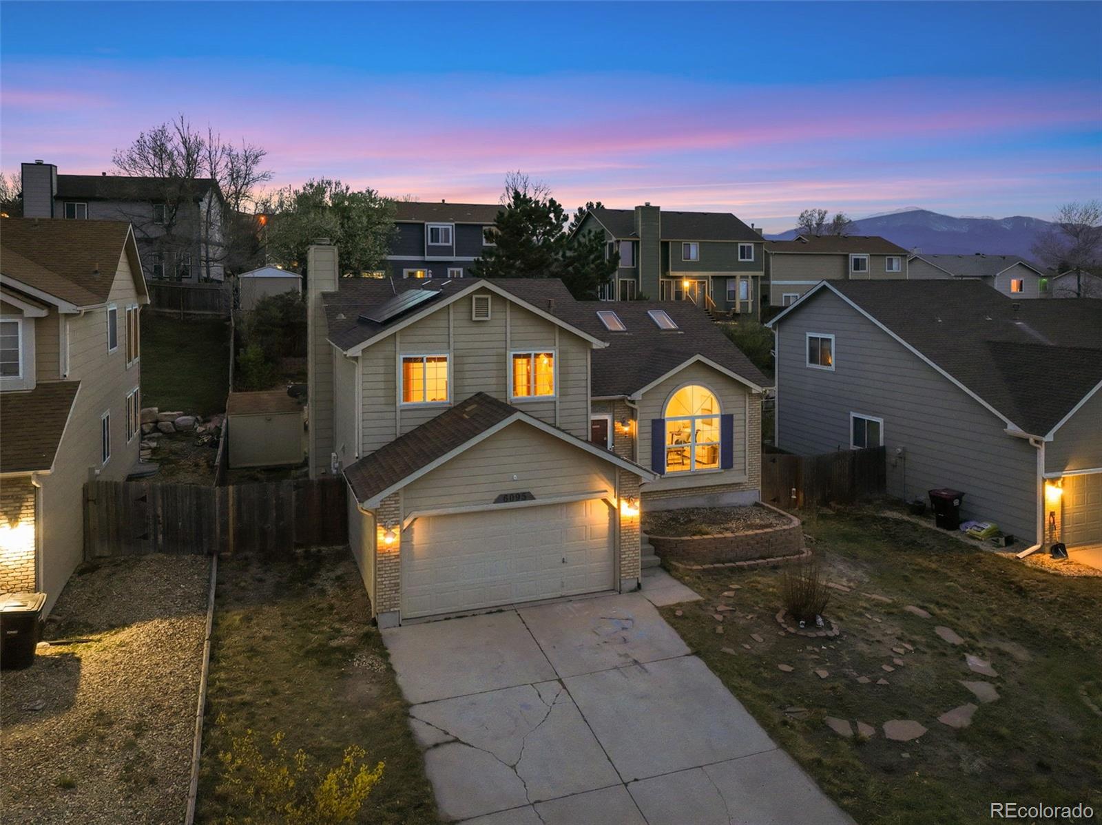 MLS Image #1 for 6095  breeze court,colorado springs, Colorado