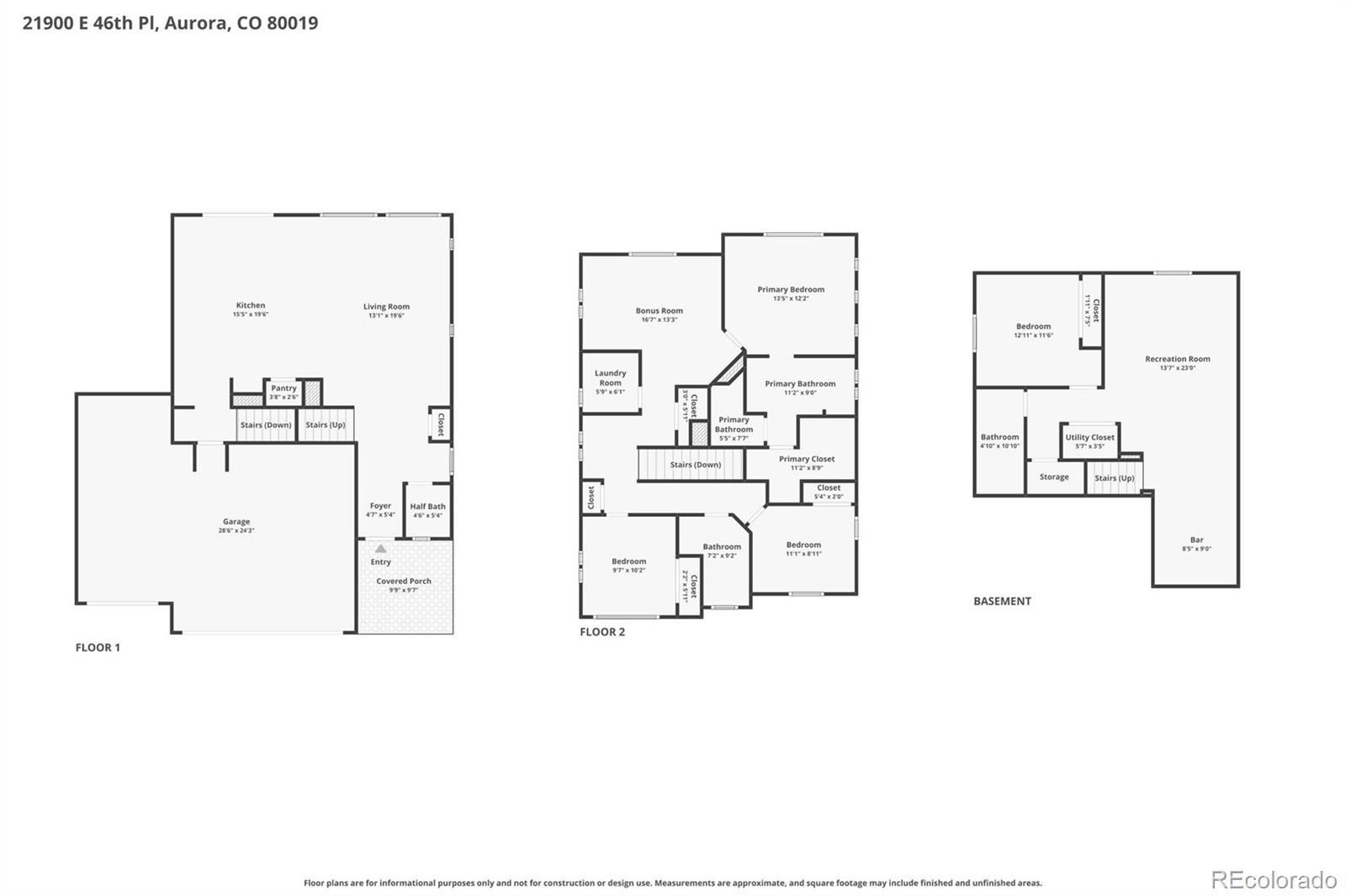 MLS Image #31 for 21900 e 46th place,aurora, Colorado