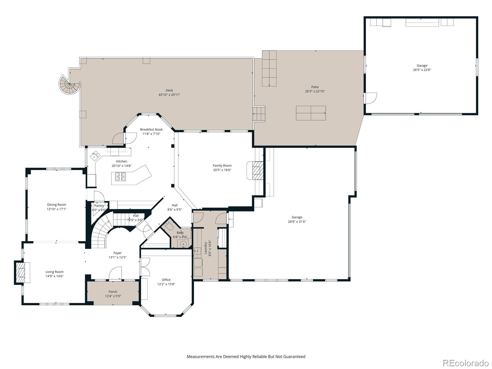 MLS Image #45 for 7423 s chapparal circle,centennial, Colorado