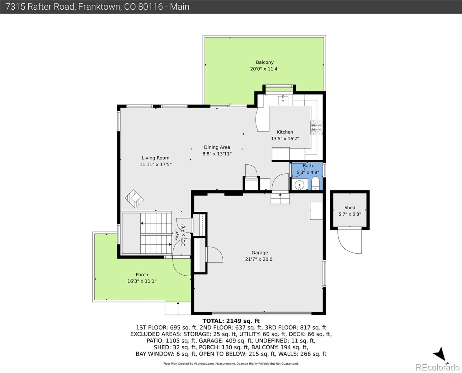 MLS Image #42 for 7315  rafter road,franktown, Colorado