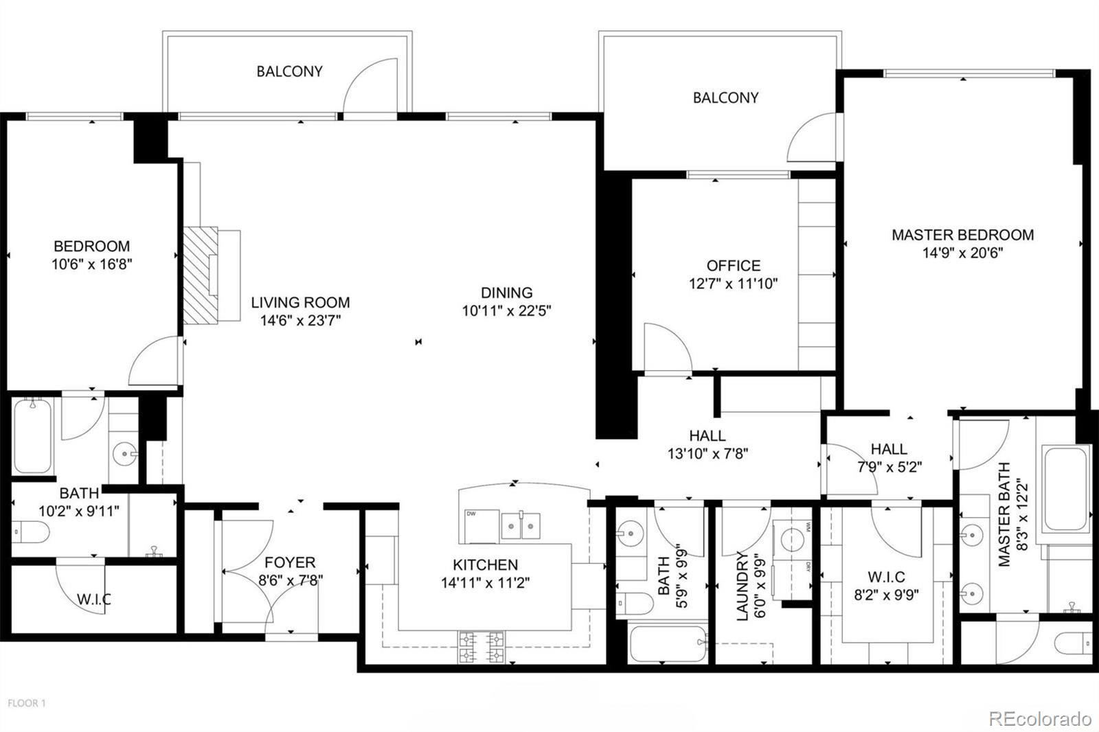 MLS Image #32 for 5455  landmark place 809,greenwood village, Colorado