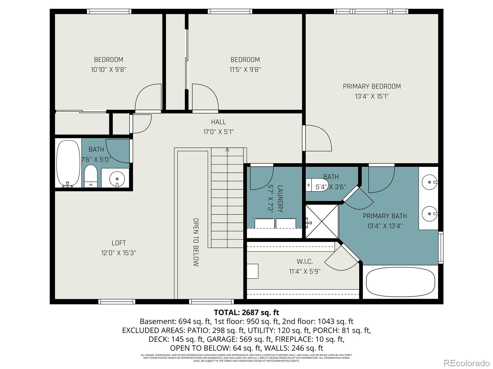 MLS Image #39 for 19121 e hampden drive,aurora, Colorado