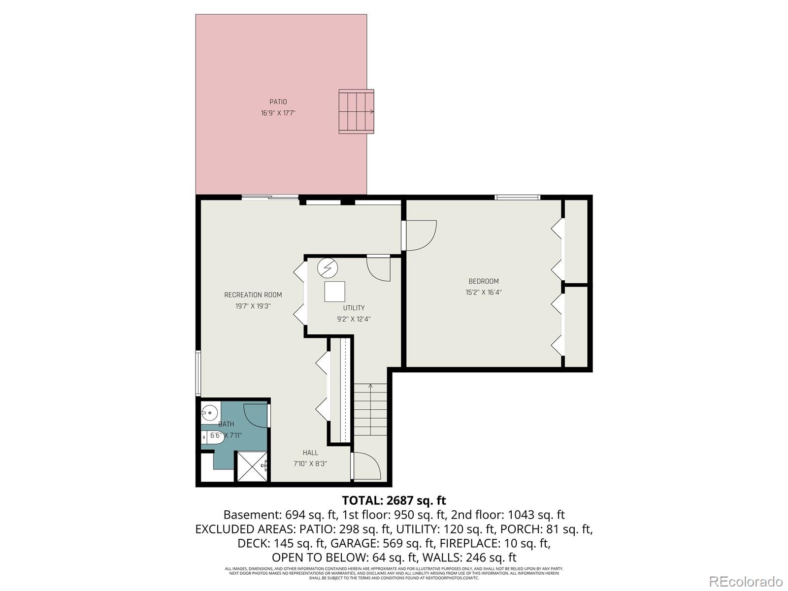MLS Image #40 for 19121 e hampden drive,aurora, Colorado