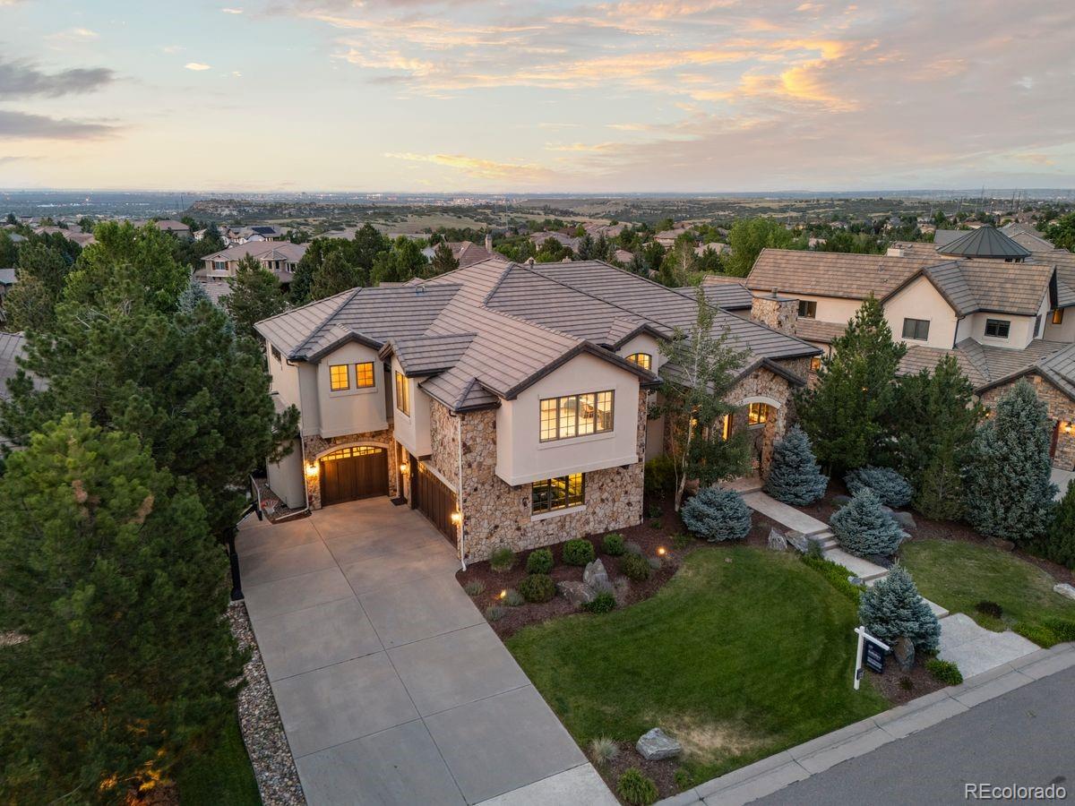 MLS Image #1 for 5845  amber ridge drive,castle pines, Colorado
