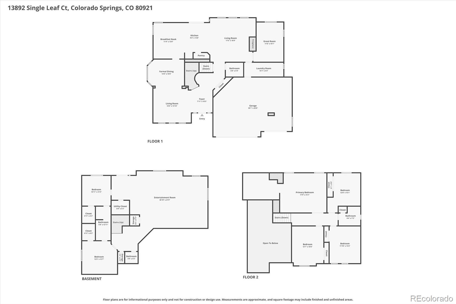 MLS Image #46 for 13892  single leaf court,colorado springs, Colorado