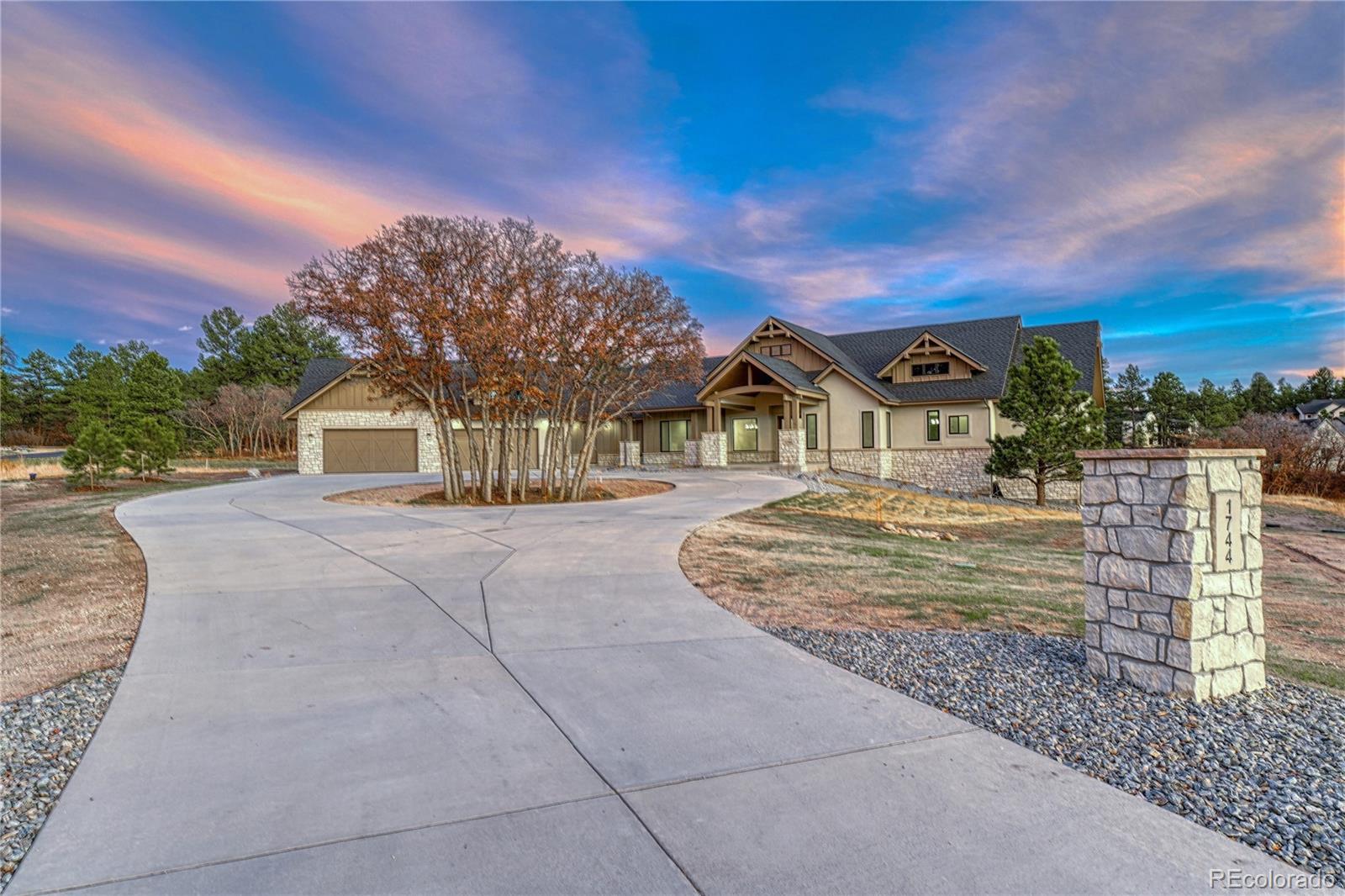 MLS Image #1 for 1744  arrowpoint court,franktown, Colorado