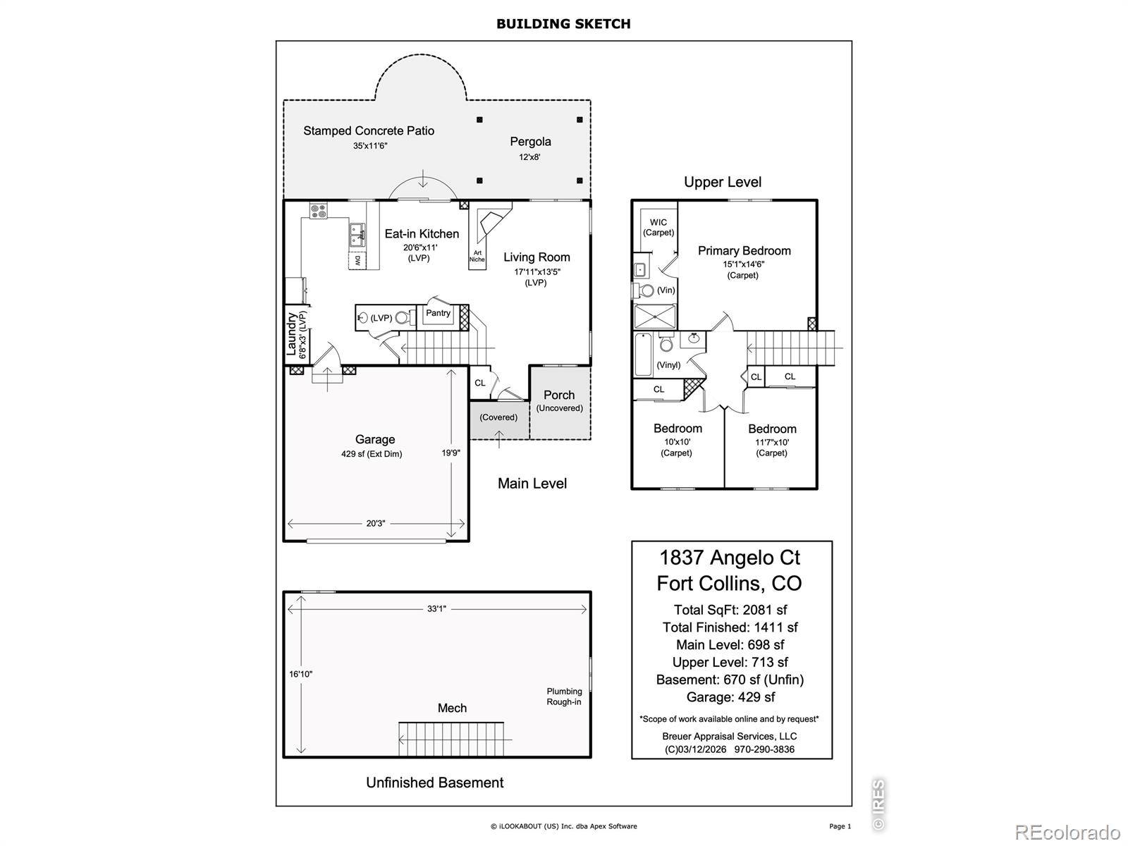 MLS Image #44 for 1837  angelo court,fort collins, Colorado