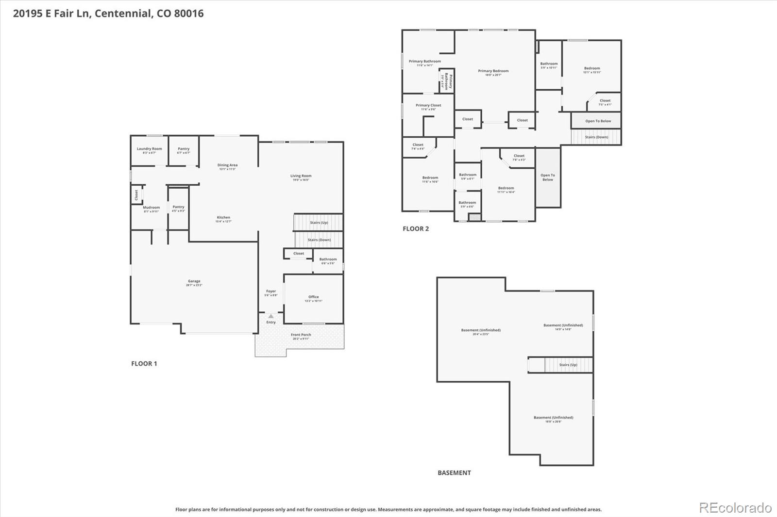 MLS Image #45 for 20195 e fair lane,centennial, Colorado
