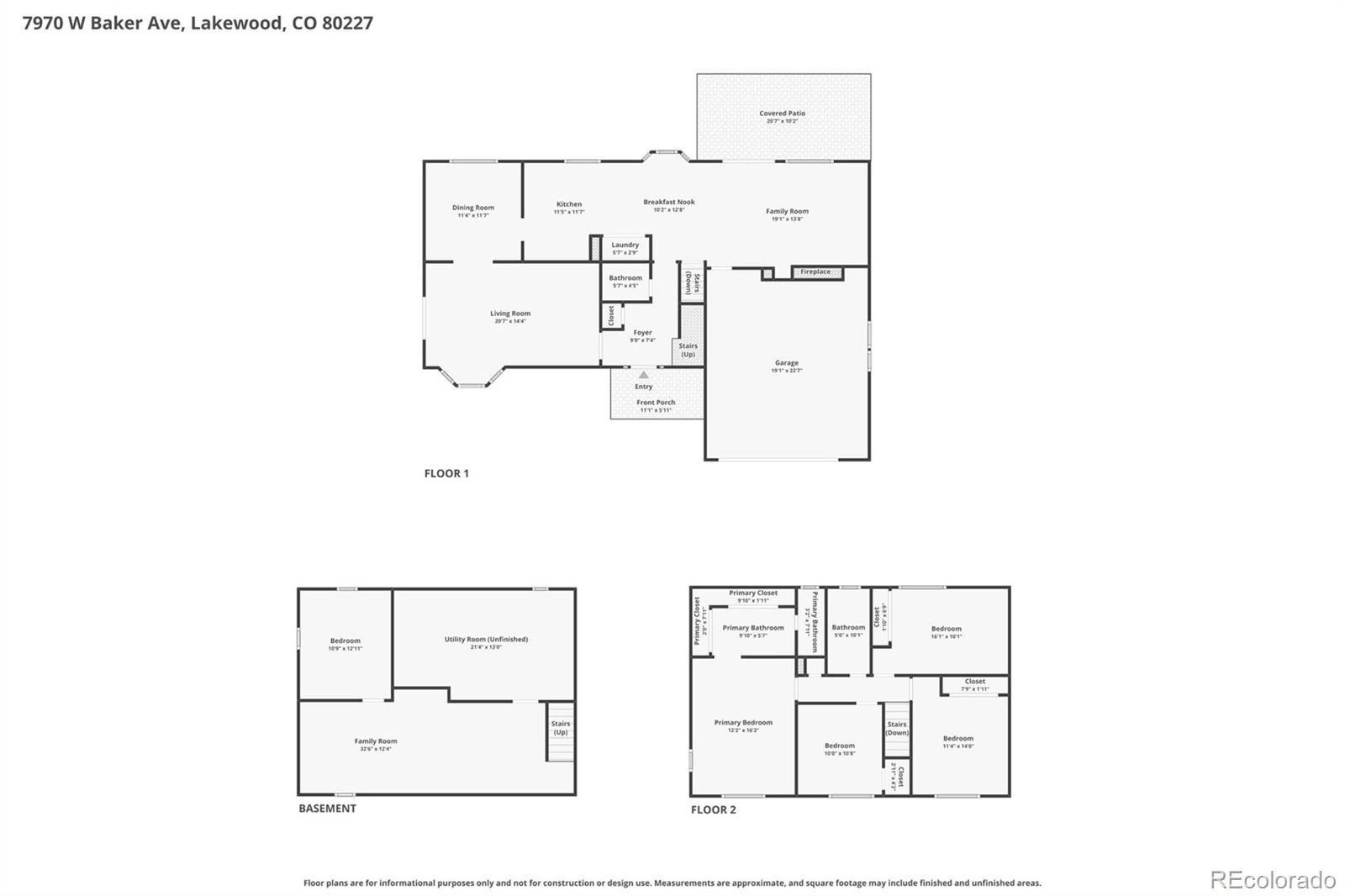 MLS Image #37 for 7970 w baker avenue,lakewood, Colorado