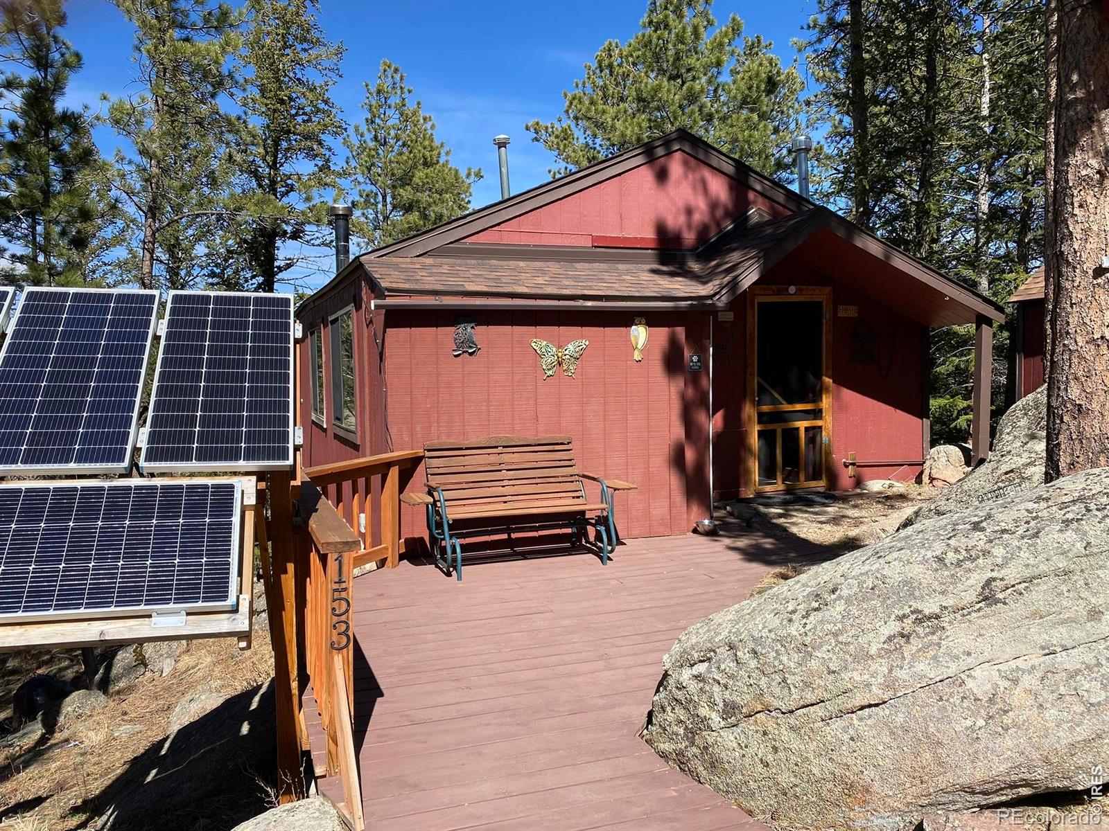 MLS Image #1 for 153  columbine drive,red feather lakes, Colorado