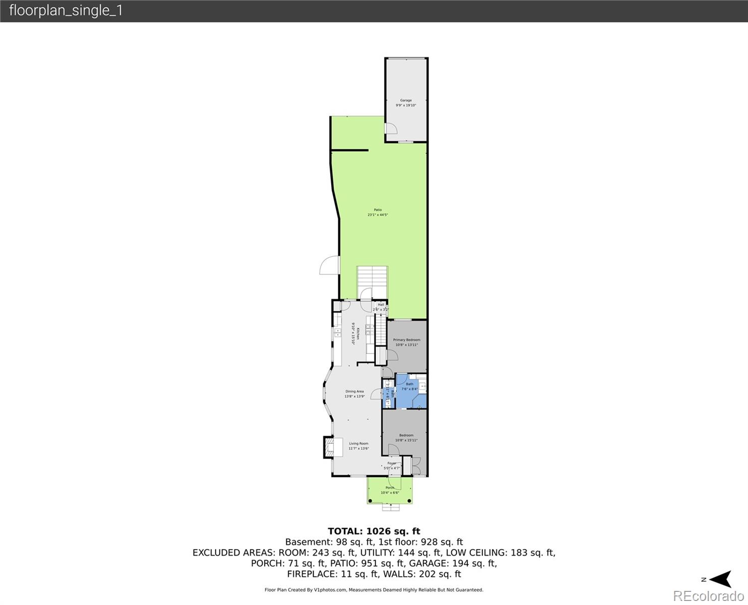 MLS Image #37 for 3294  quitman street,denver, Colorado