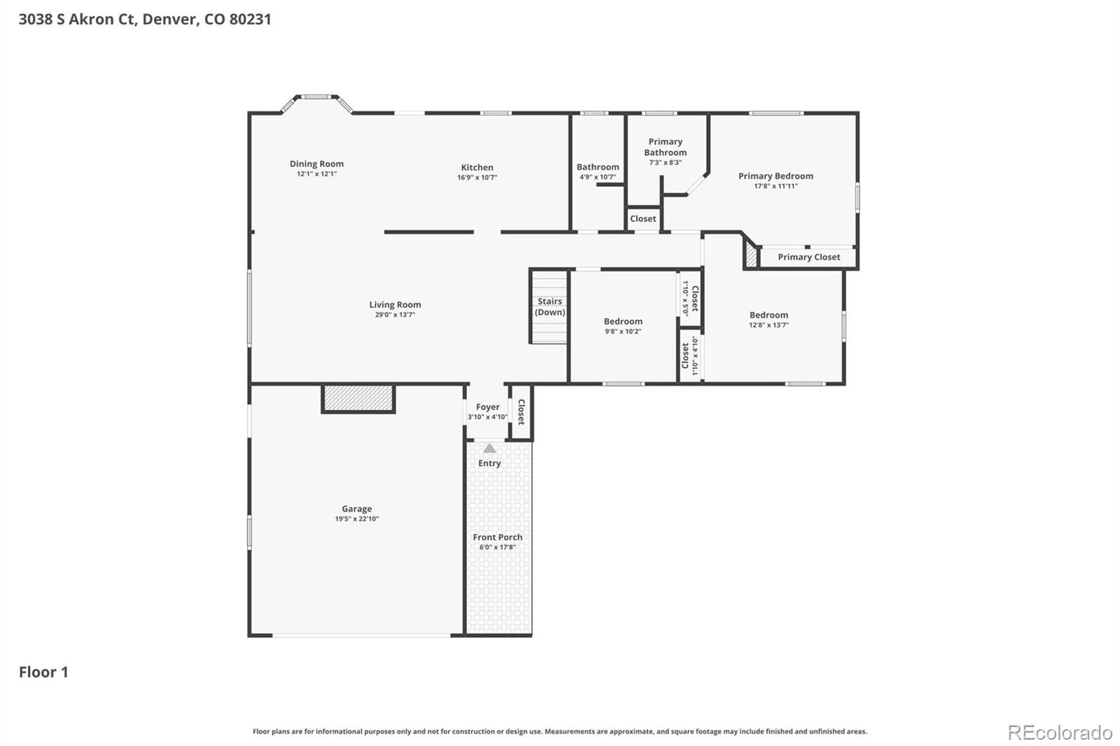 MLS Image #31 for 3038 s akron court,denver, Colorado