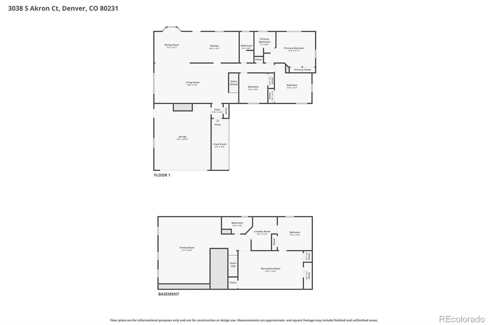 MLS Image #32 for 3038 s akron court,denver, Colorado