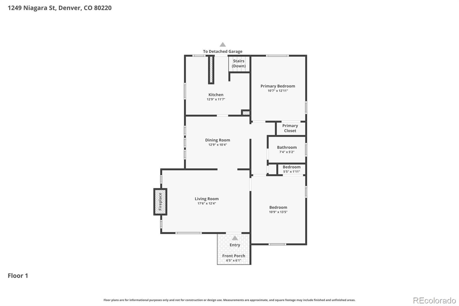 MLS Image #33 for 1249  niagara street,denver, Colorado