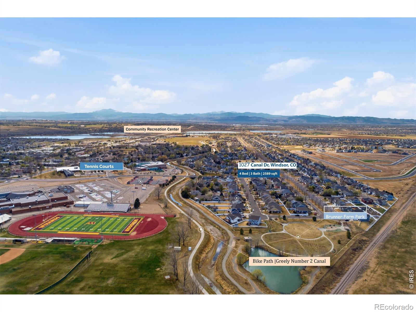 MLS Image #1 for 1027  canal drive,windsor, Colorado