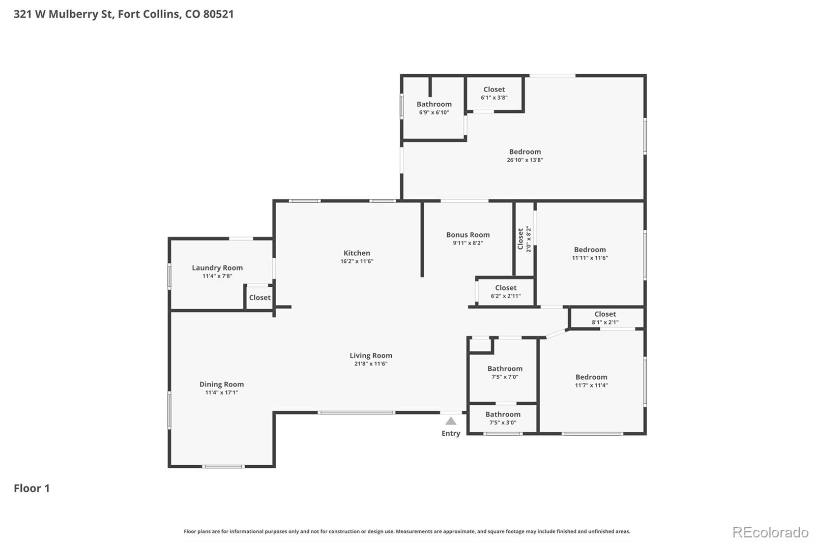 MLS Image #31 for 321 w mulberry street,fort collins, Colorado