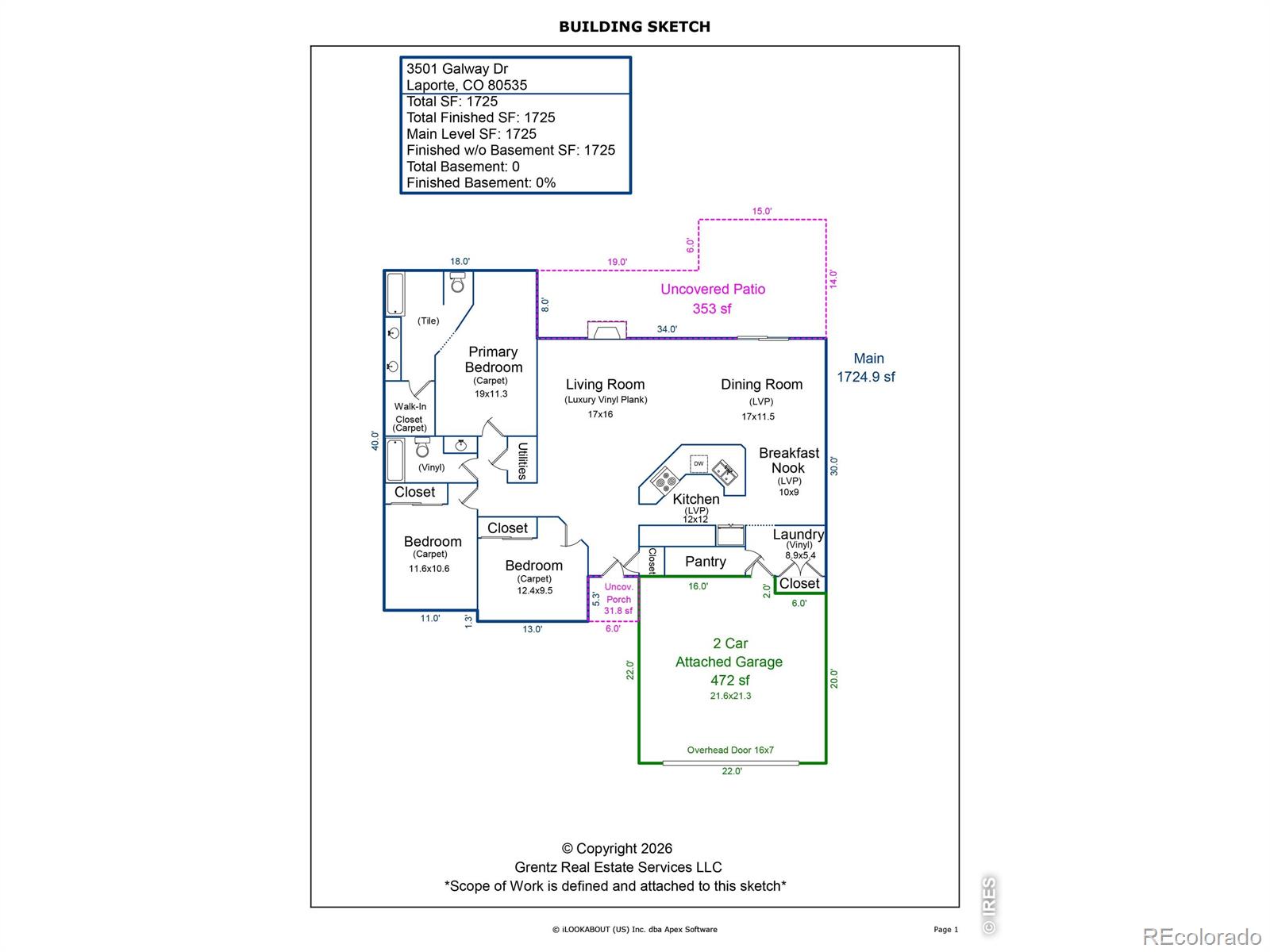 MLS Image #40 for 3501  galway drive,laporte, Colorado