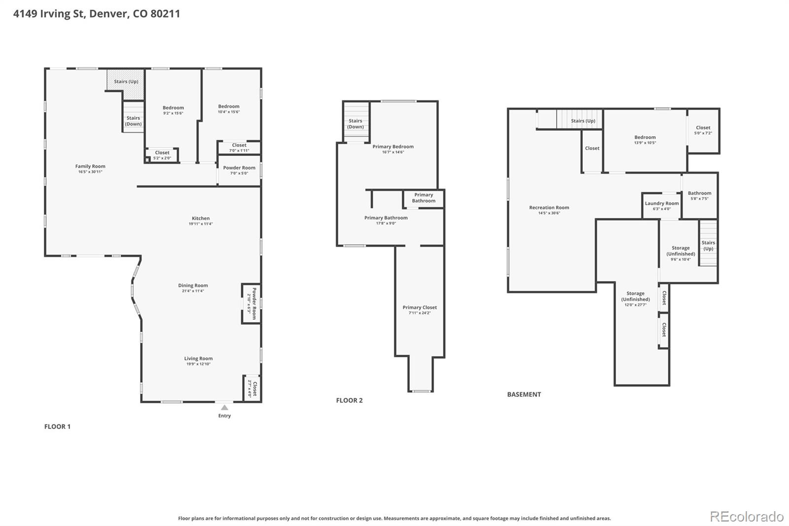 MLS Image #47 for 4149  irving street,denver, Colorado