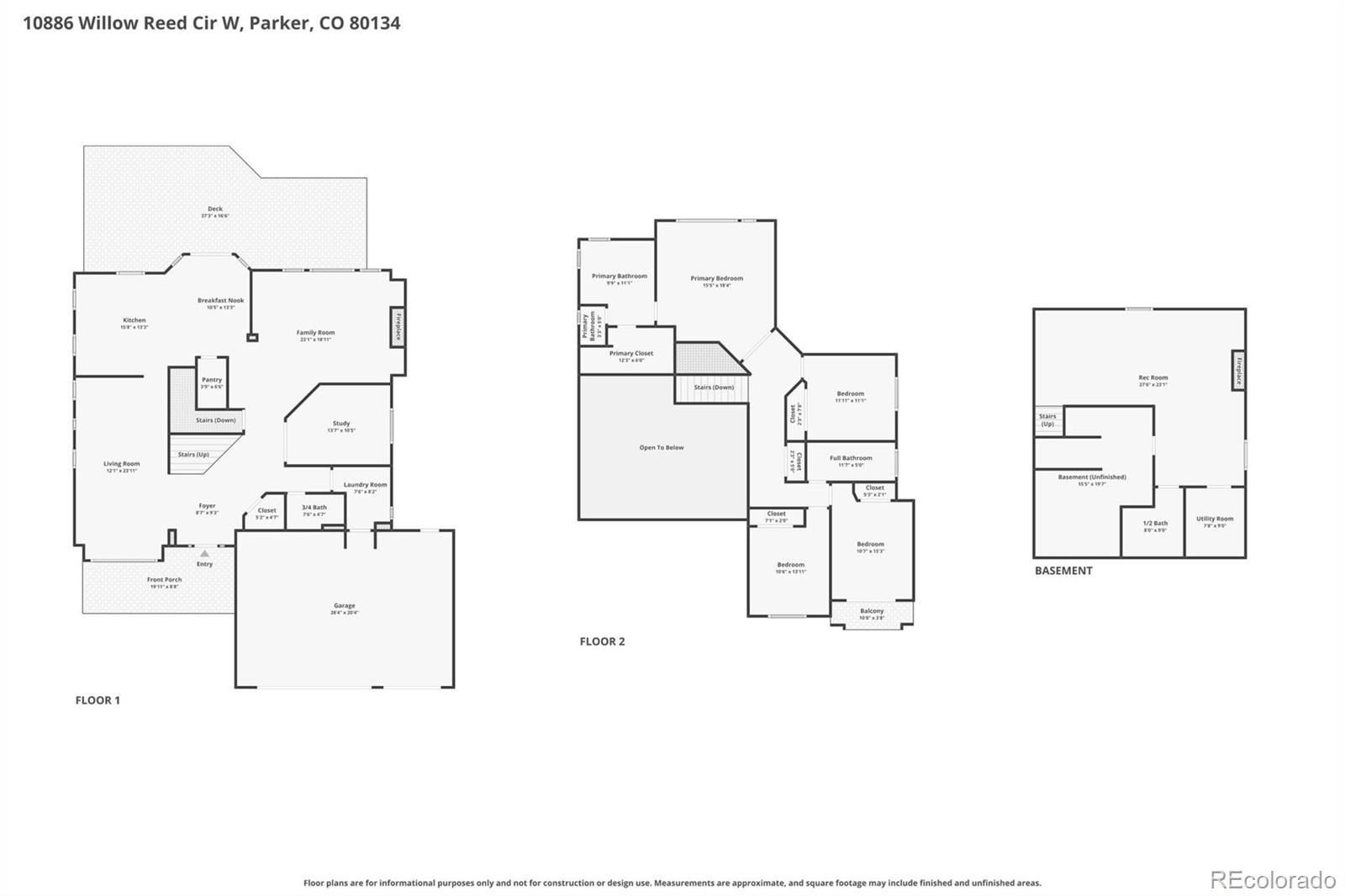MLS Image #49 for 10886  willow reed circle,parker, Colorado
