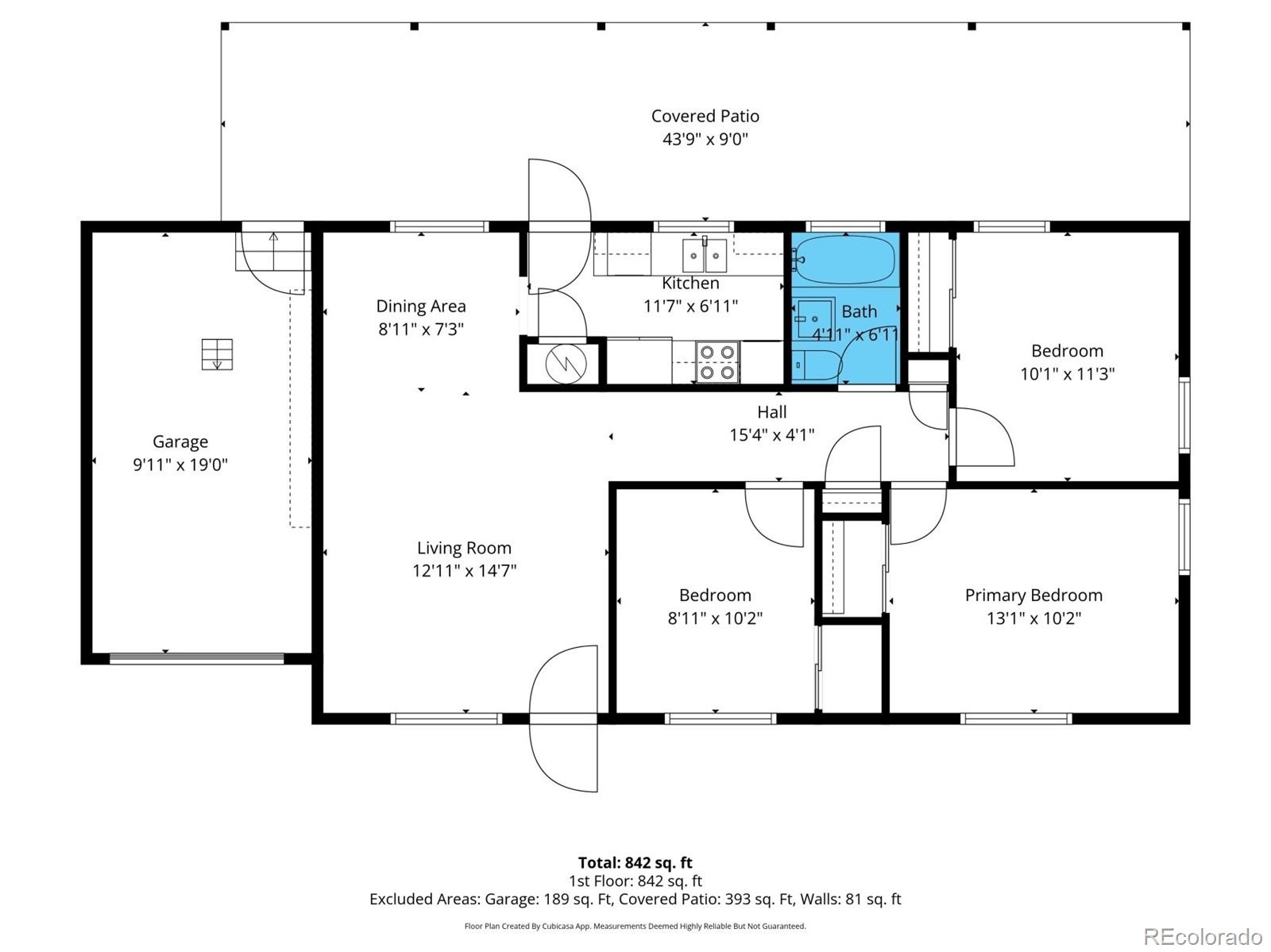 MLS Image #49 for 3041 s glencoe street,denver, Colorado