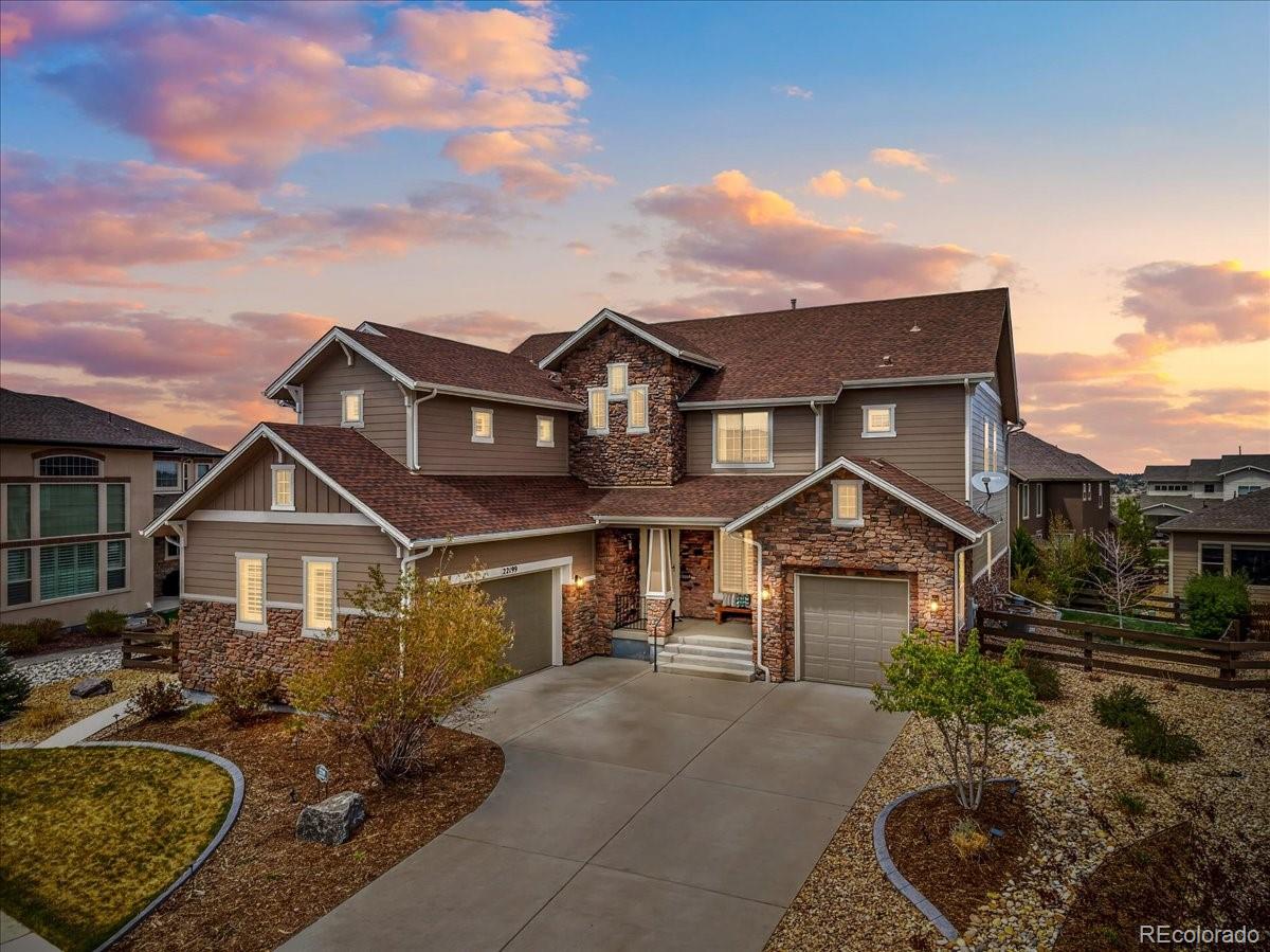 MLS Image #1 for 22199  boundstone street,parker, Colorado