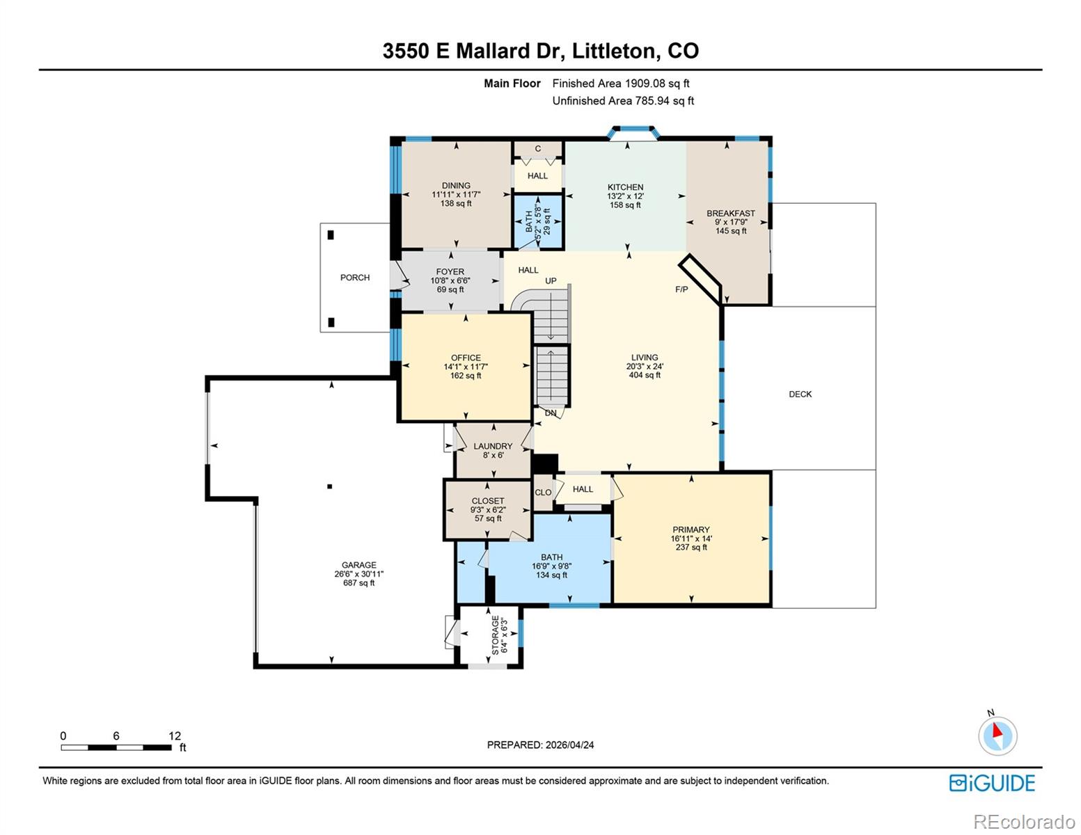 MLS Image #37 for 3550  mallard drive,highlands ranch, Colorado