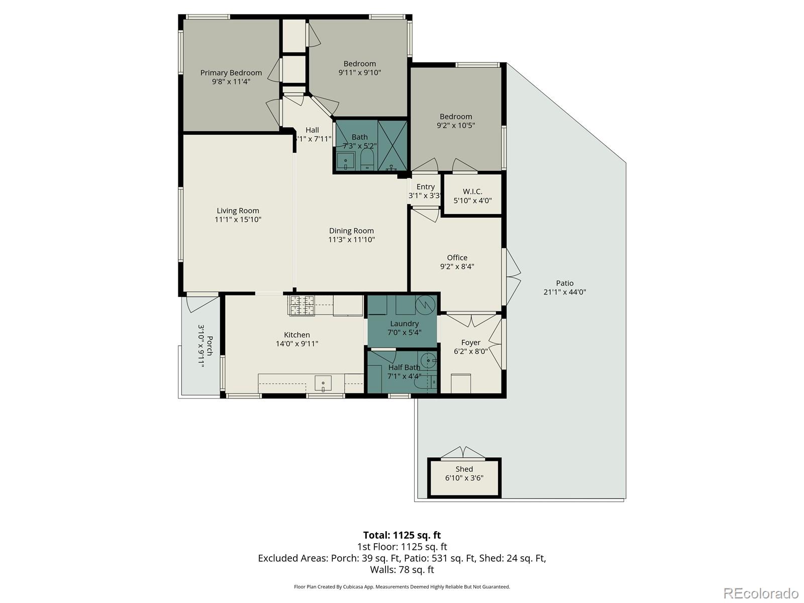 MLS Image #27 for 920 s alcott street,denver, Colorado
