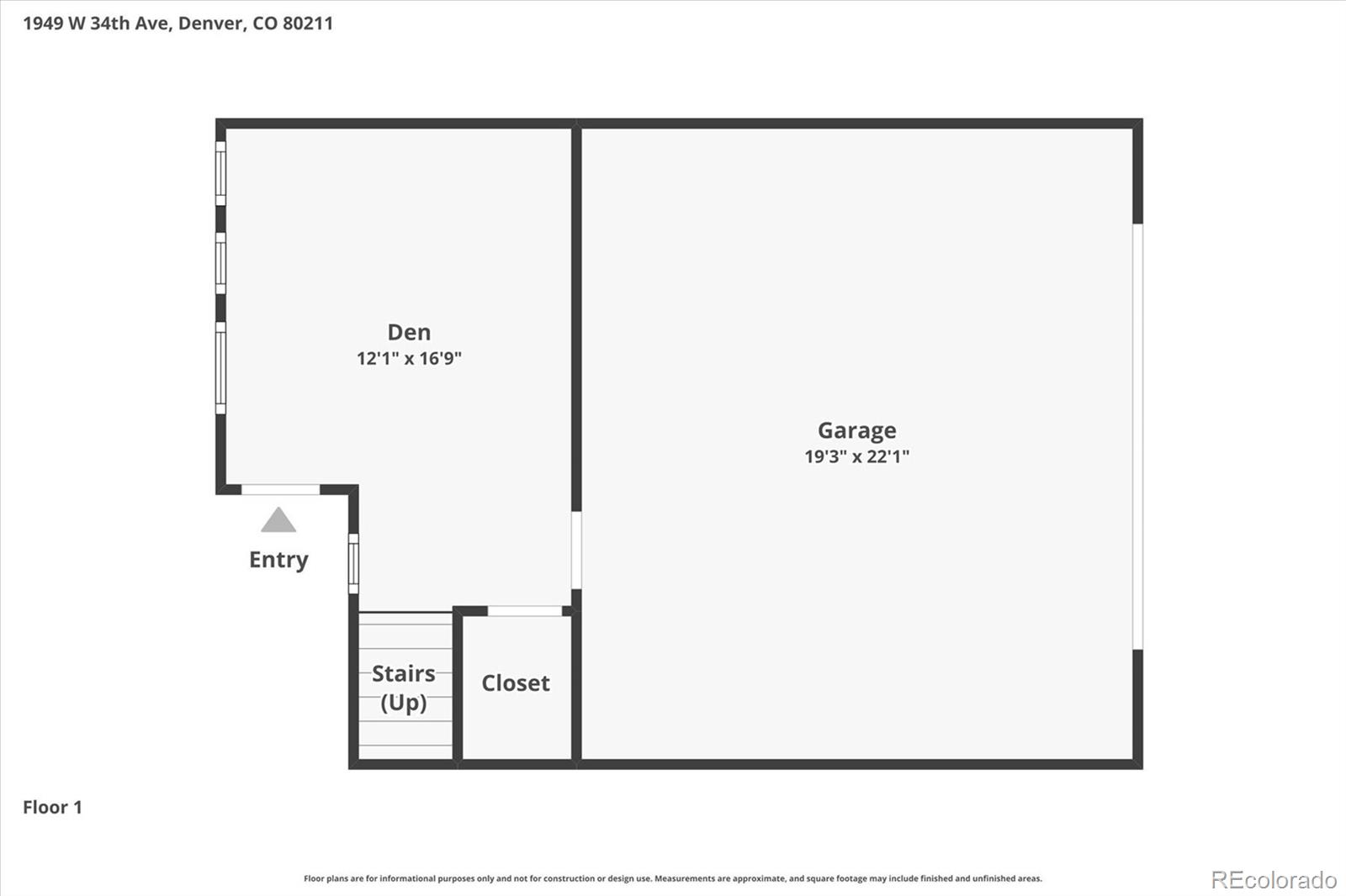 MLS Image #39 for 1949 w 34th avenue,denver, Colorado