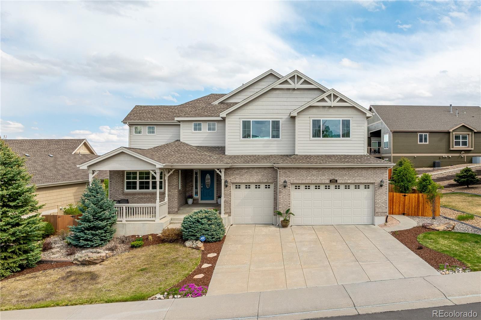 MLS Image #1 for 2552  red hawk ridge drive,castle rock, Colorado