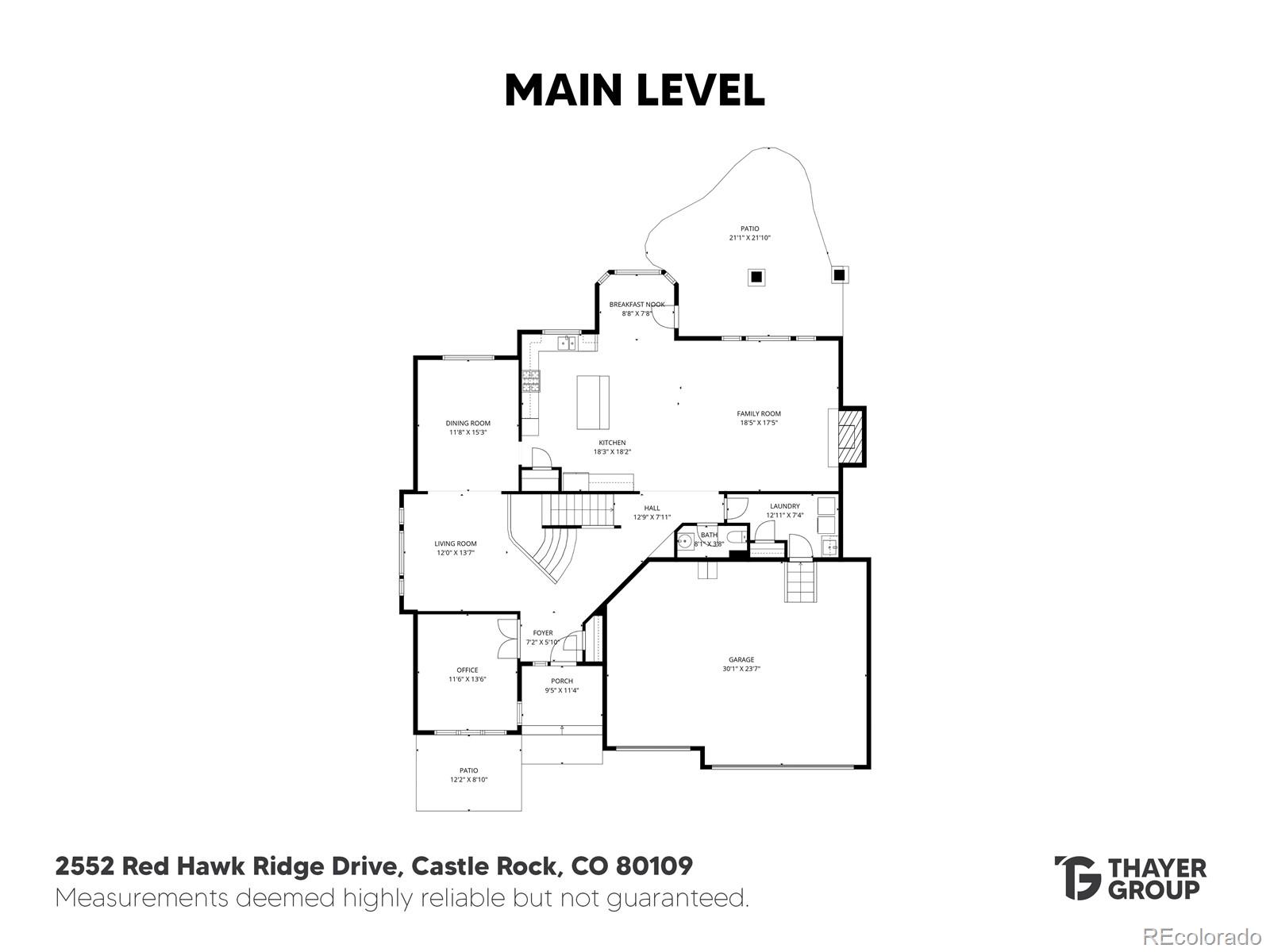 MLS Image #43 for 2552  red hawk ridge drive,castle rock, Colorado