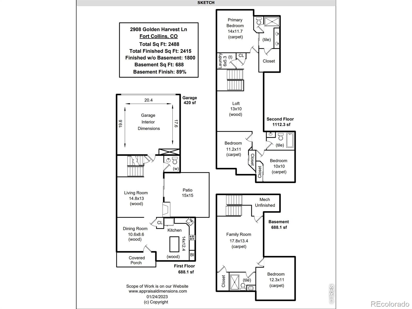 MLS Image #32 for 2908  golden harvest lane,fort collins, Colorado