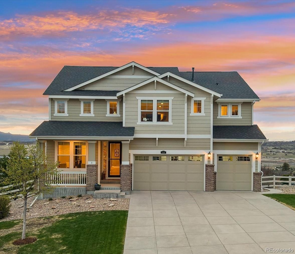 MLS Image #0 for 3707  eveningglow way,castle rock, Colorado