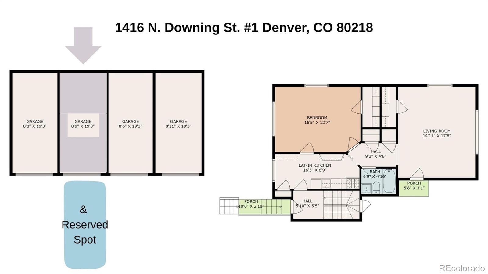 MLS Image #29 for 1416 n downing street,denver, Colorado