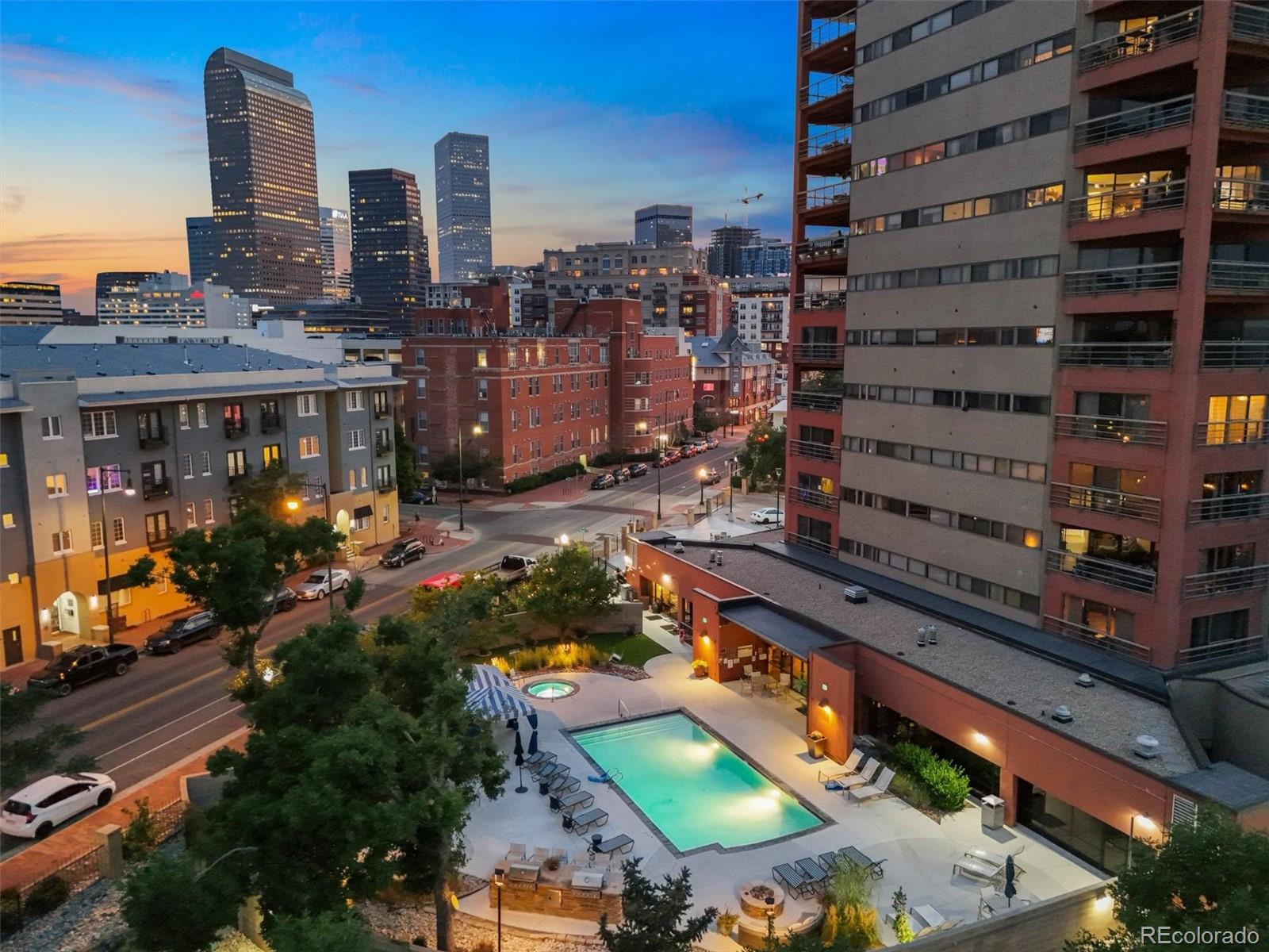 MLS Image #1 for 100  park avenue 1608,denver, Colorado